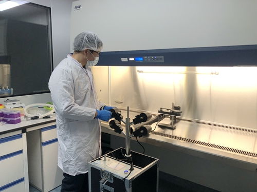 南京市計量監督檢測院 工作動態 市計量院馳援新冠檢測試劑盒研發重點企業開展生物計量檢測