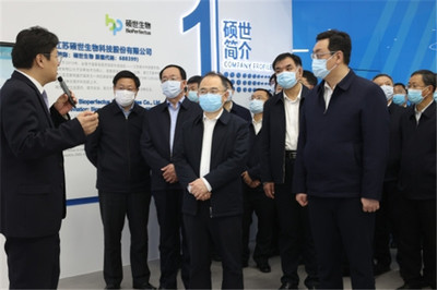 濱州市委書記率團到泰州學習考察招商引資